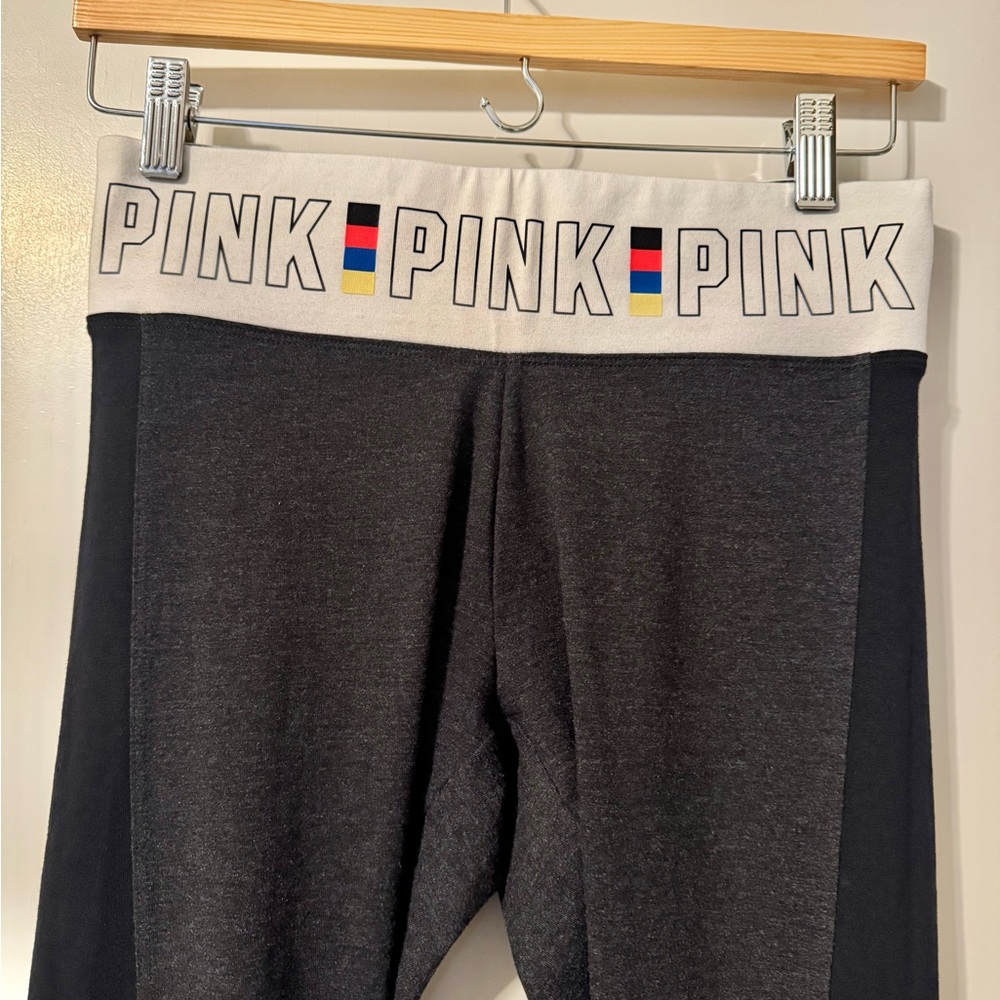 PINK Victoria's Secret Black Leggings